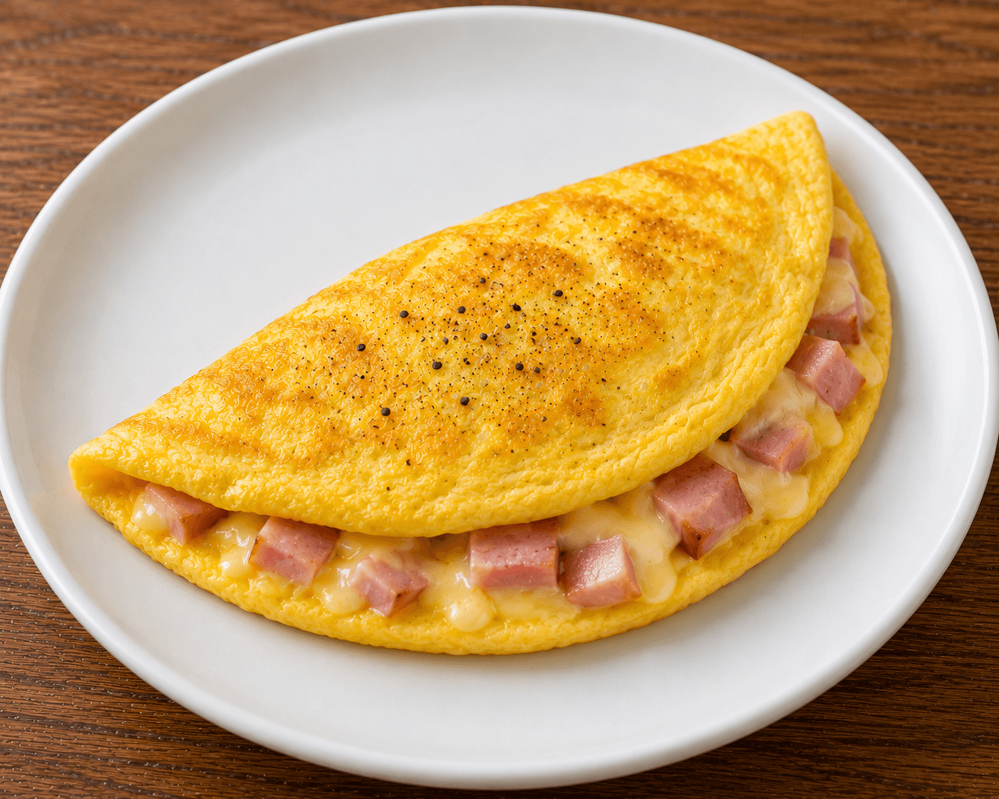Cheese & Ham Omelette
