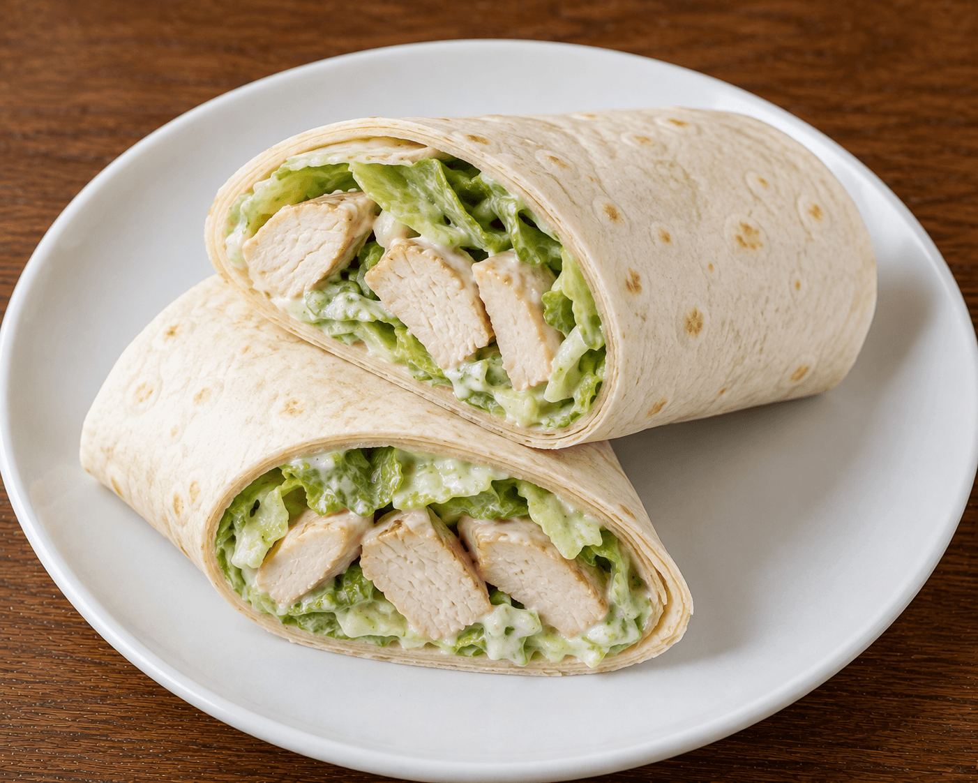 Chicken Caesar Wraps