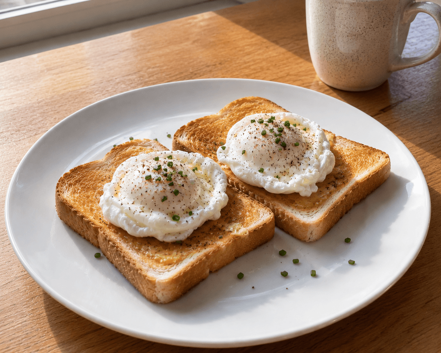 Poached Eggs on Toast